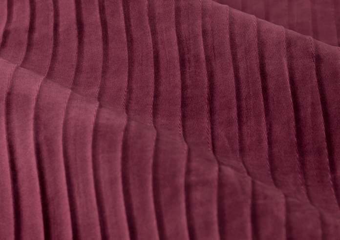 Corinthian Eyelet, Merlot - Ready Made Curtains - Image 4